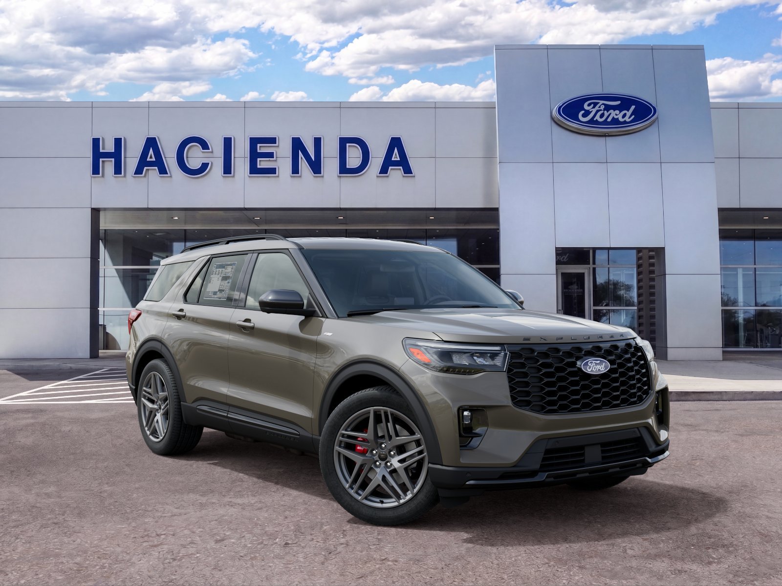 New 2027 Ford Explorer ST-Line w/ ST-Line Street Pack RWD image 4