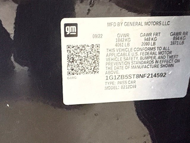 Used 2022 Chevrolet Malibu LS FWD image 15