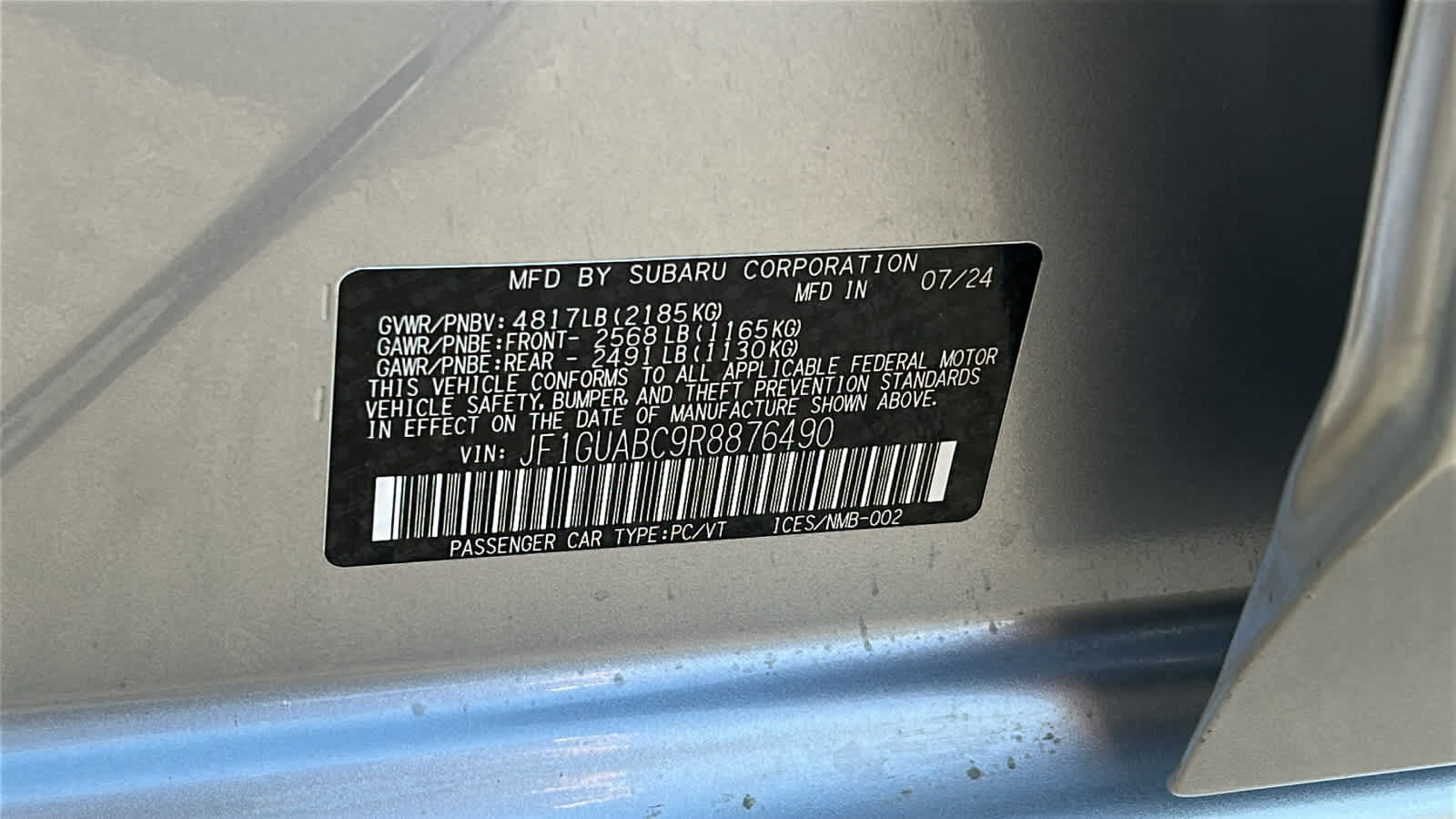 Certified 2024 Subaru Impreza 2.0i AWD/4WD image 31