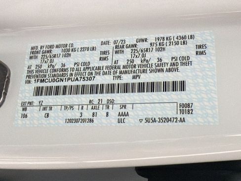 Used 2023 Ford Escape Active image 17