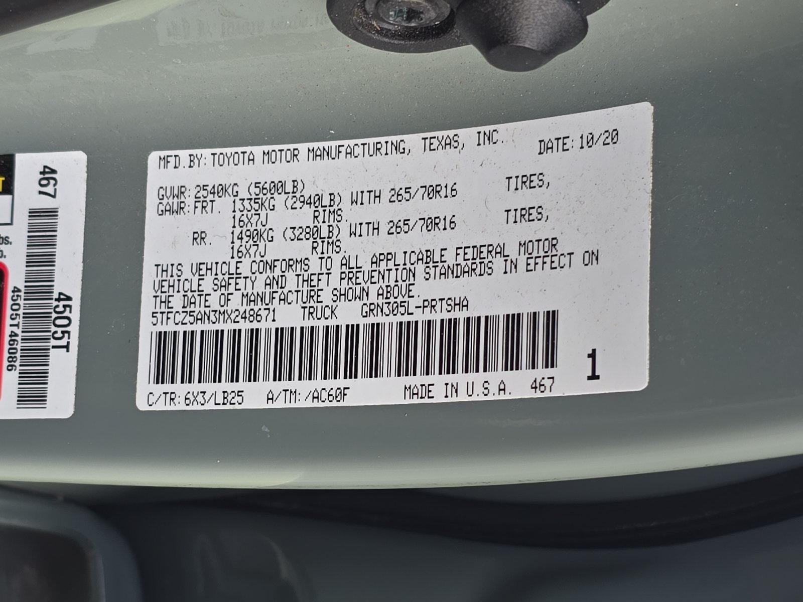 Used 2021 Toyota Tacoma TRD Pro AWD/4WD image 31