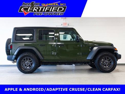 Certified 2024 Jeep Wrangler Sport S image 1