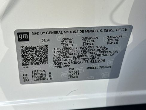 New 2026 Chevrolet Equinox ACTIV w/ Safety and Technology Package image 28