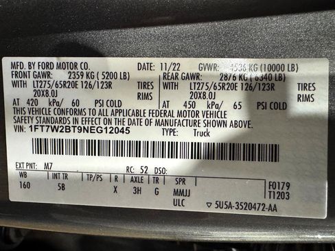 Used 2022 Ford F250 Lariat w/ Lariat Ultimate Package AWD/4WD image 68