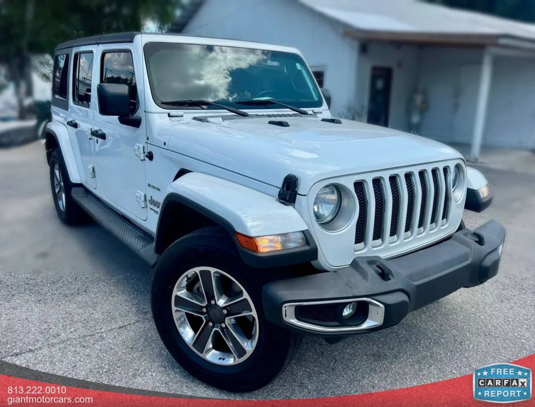 Used 2019 Jeep Wrangler Unlimited Sahara AWD/4WD image 3