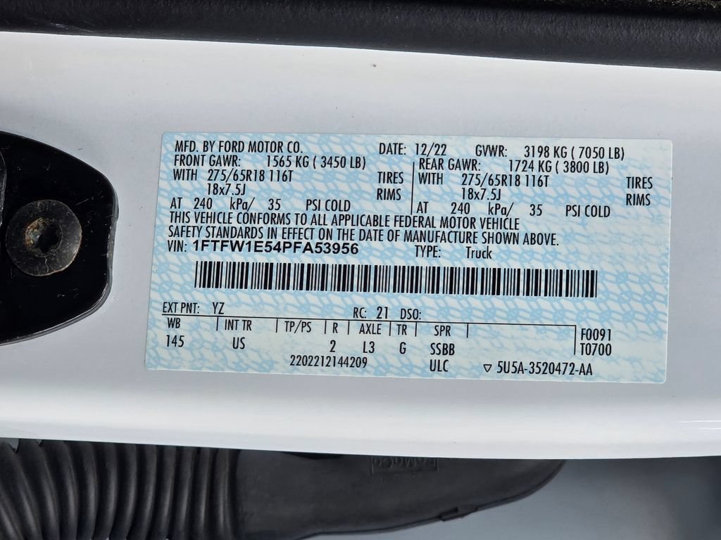 Used 2023 Ford F150 XLT w/ Equipment Group 302A High AWD/4WD image 28