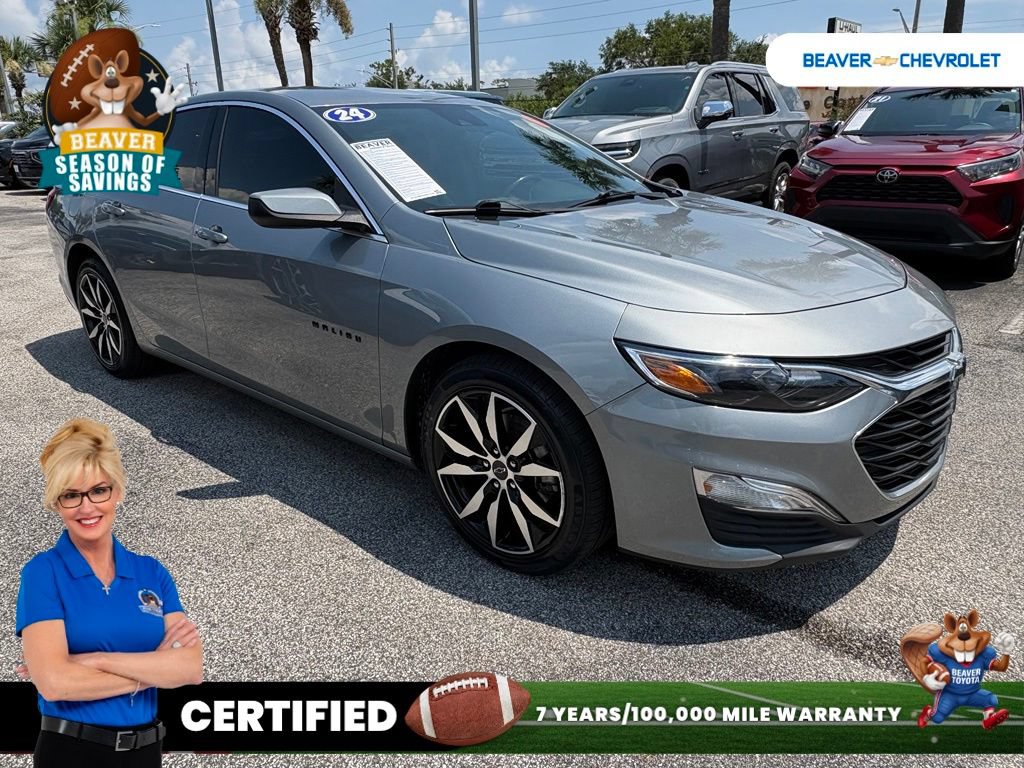 Used 2024 Chevrolet Malibu RS w/ LPO, Floor Liner Package FWD image 9
