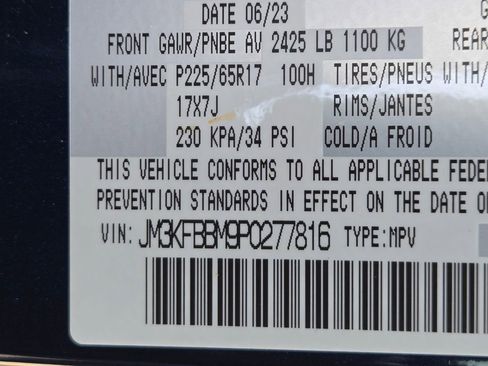 Certified 2023 MAZDA CX-5 AWD 2.5 S w/ Select Package image 10