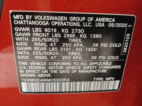 Used 2021 Volkswagen Atlas SE AWD/4WD image 33
