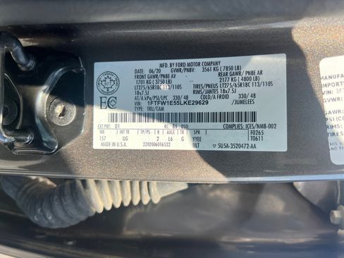 Used 2020 Ford F150 XLT w/ Heavy-Duty Payload Package AWD/4WD image 33