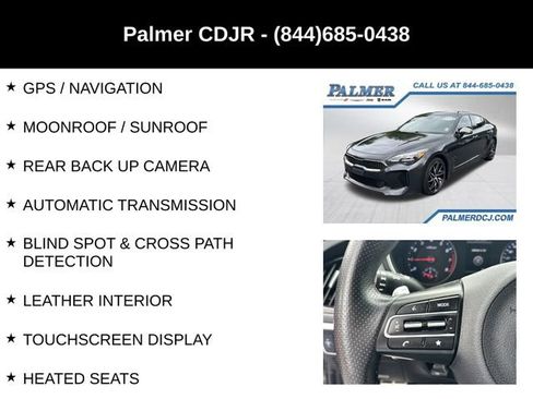 Used 2022 Kia Stinger GT-Line w/ Sun & Sound Package RWD image 6