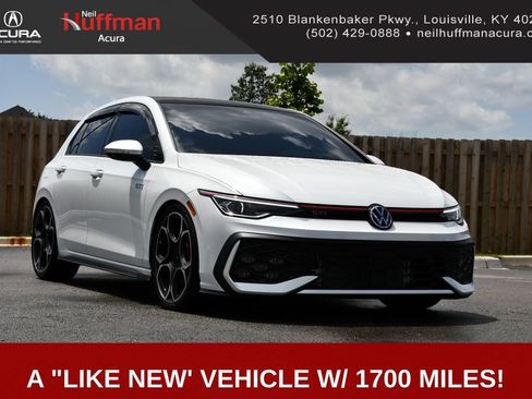 Used 2025 Volkswagen GTI SE FWD image 1