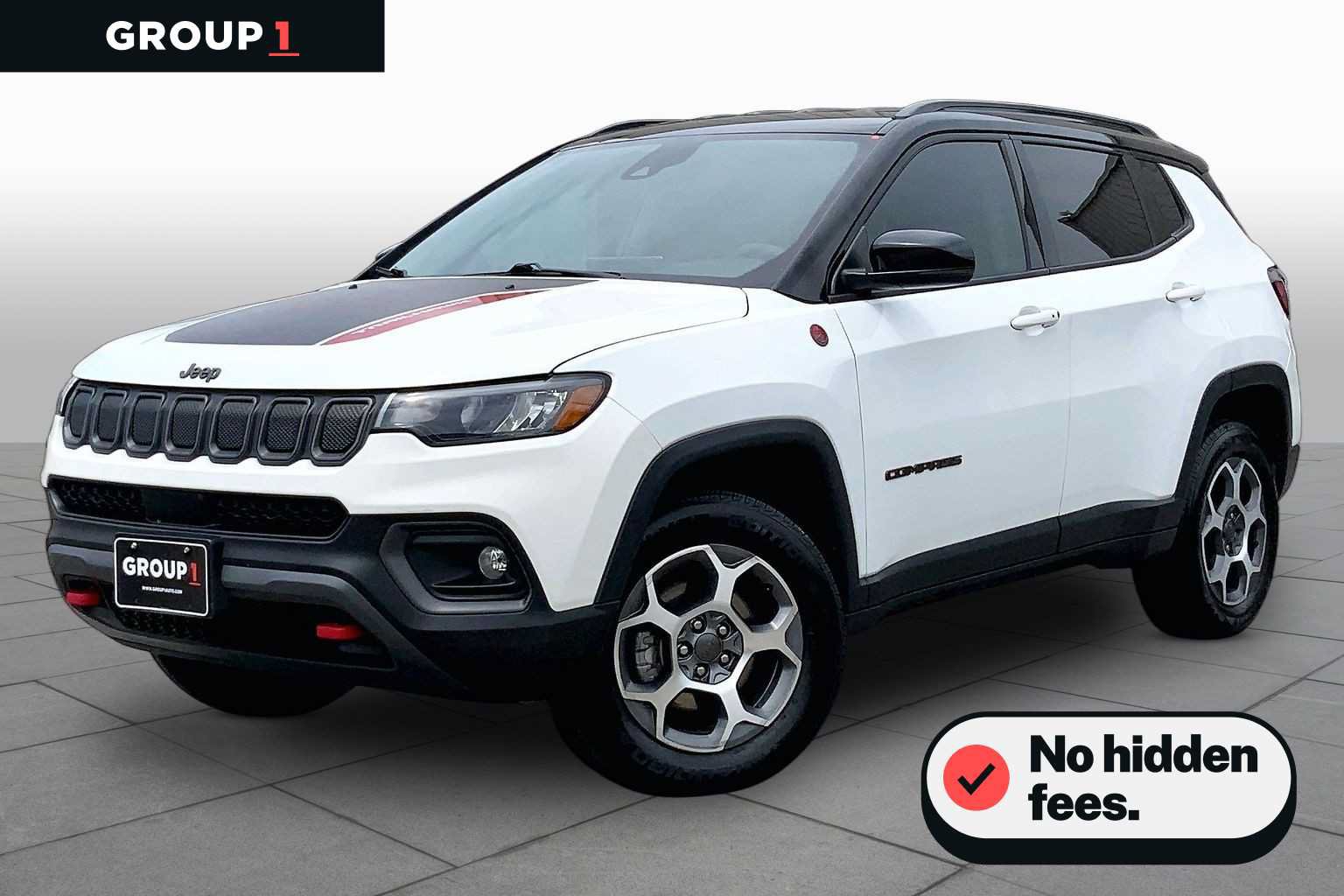 Used 2022 Jeep Compass Trailhawk AWD/4WD image 1