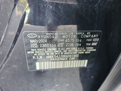 Certified 2024 Hyundai Sonata Limited FWD image 24