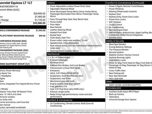 Used 2019 Chevrolet Equinox LT image 3