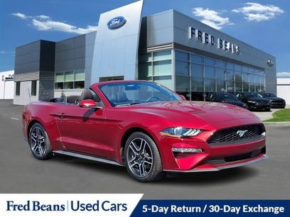 Certified 2019 Ford Mustang Convertible w/ Equipment Group 101A