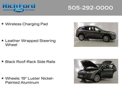 Used 2021 Ford Escape Titanium w/ Titanium Elite Package AWD/4WD image 92