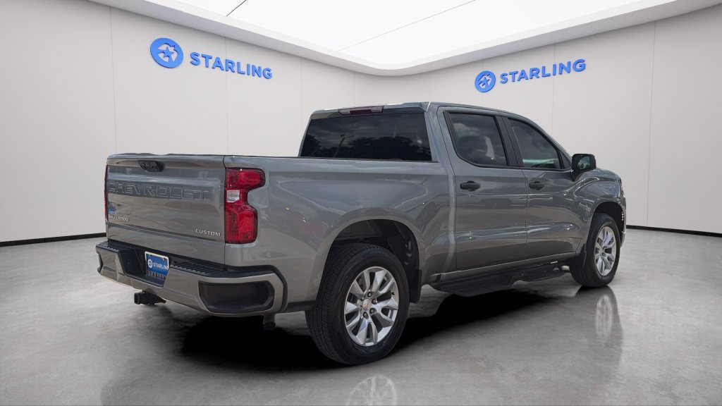 Certified 2025 Chevrolet Silverado 1500 Custom RWD image 9