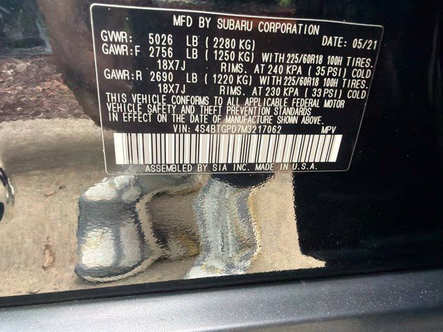 Used 2021 Subaru Outback Touring XT AWD/4WD image 13