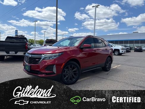 Certified 2023 Chevrolet Equinox RS w/ RS Leather Package AWD/4WD image 1
