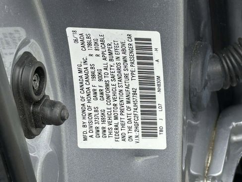 Certified 2018 Honda Civic EX image 16