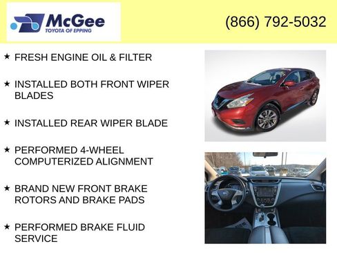 Used 2016 Nissan Murano S w/ Navigation Package image 8
