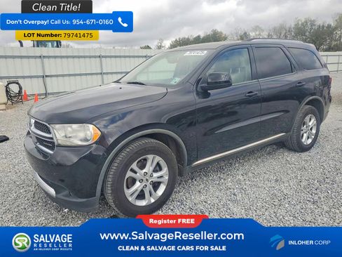 Used 2012 Dodge Durango SXT image 1