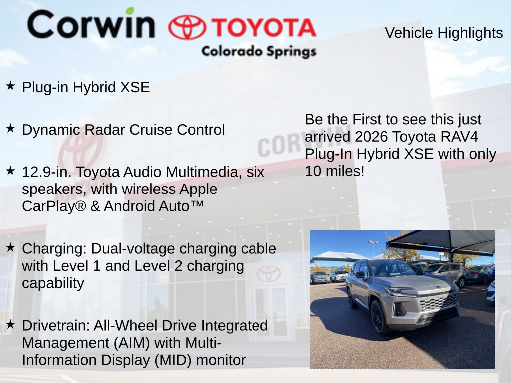 Used 2026 Toyota RAV4 XSE w/ Weather Package AWD/4WD image 4