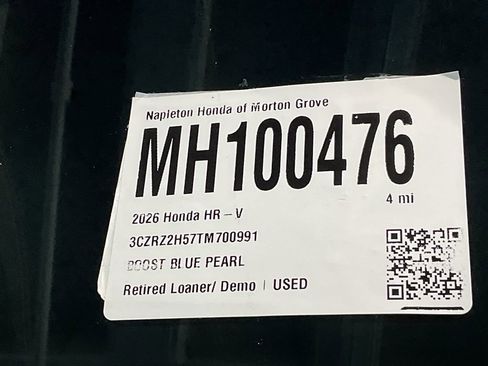 Certified 2026 Honda HR-V Sport image 36