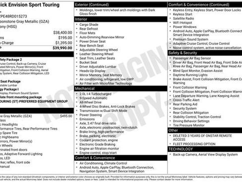 Used 2024 Buick Envision Sport Touring image 6