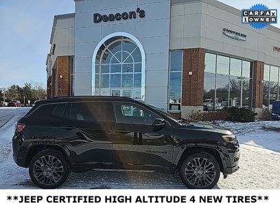 Certified 2022 Jeep Compass High Altitude
