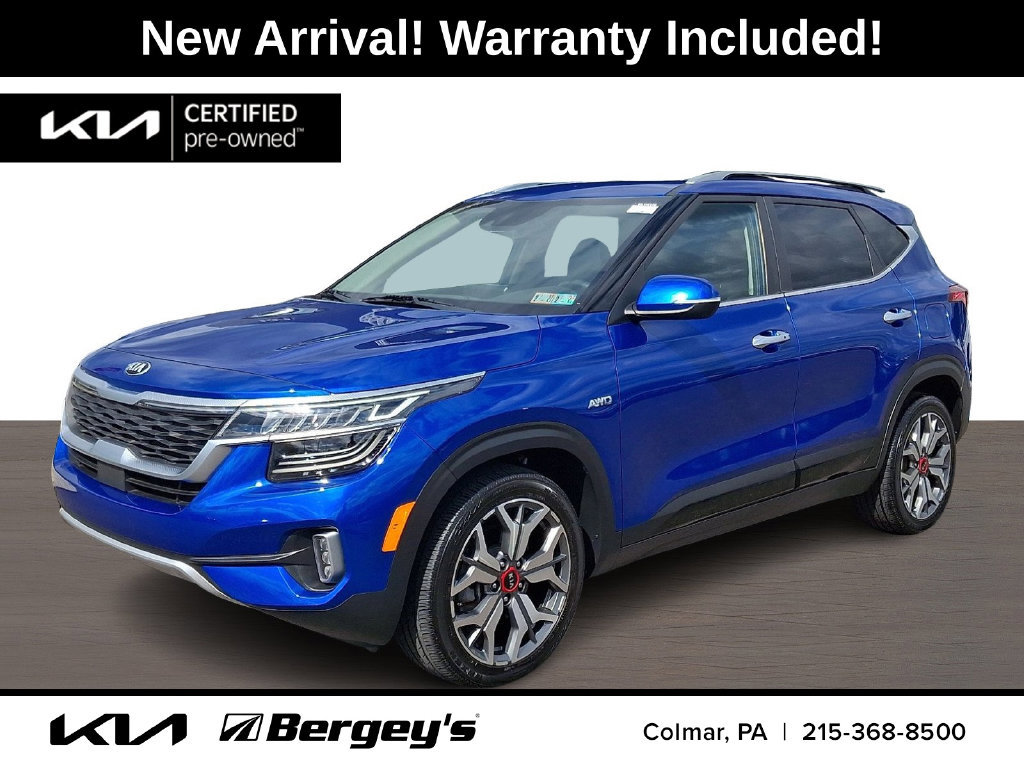 Certified 2021 Kia Seltos SX w/ SX Sunroof Package AWD/4WD image 1