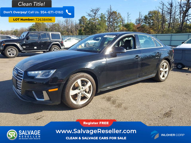 Used 2019 Audi A4 2.0T Premium w/ Convenience Package AWD/4WD image 1