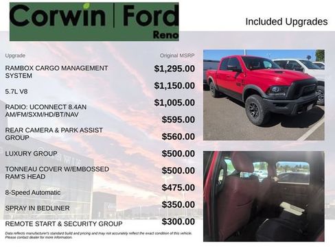 Used 2015 RAM 1500 Rebel AWD/4WD image 8