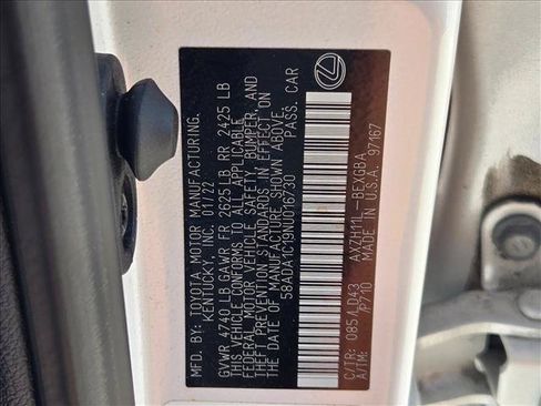 Used 2022 Lexus ES 300h w/ Premium Package FWD image 24