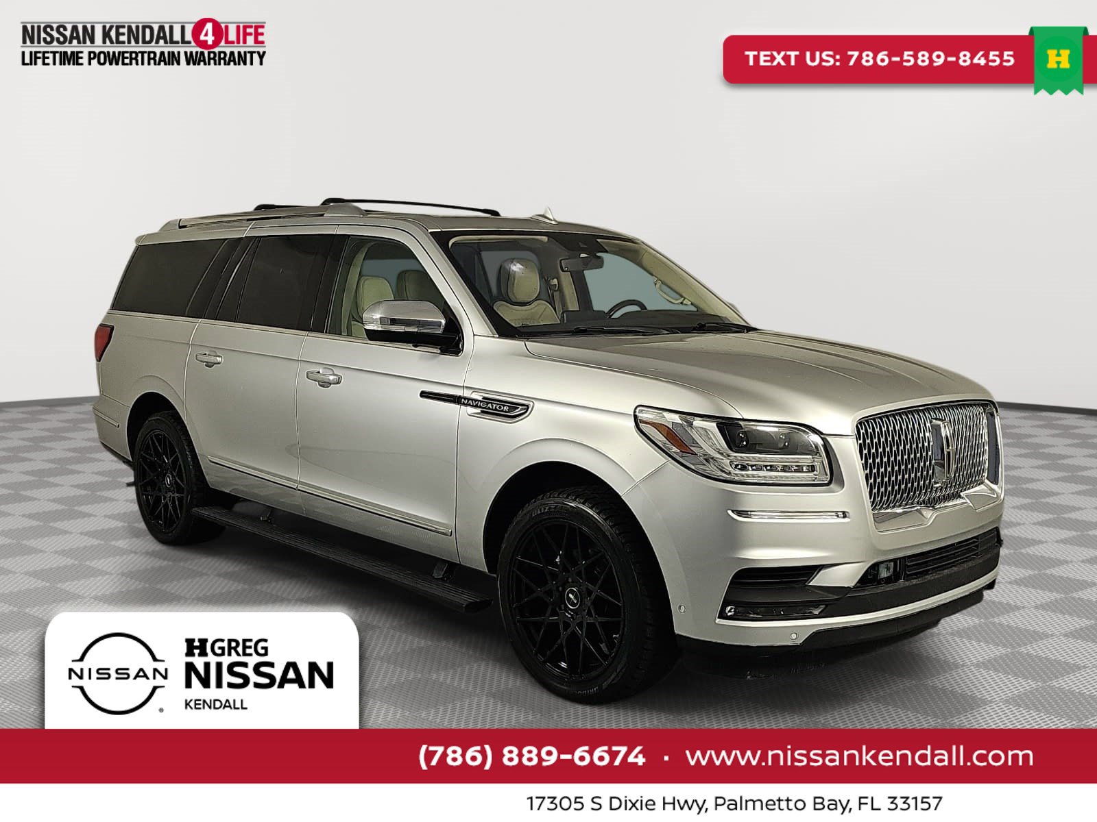 Used 2019 Lincoln Navigator L Black Label w/ Cargo Package AWD/4WD image 1