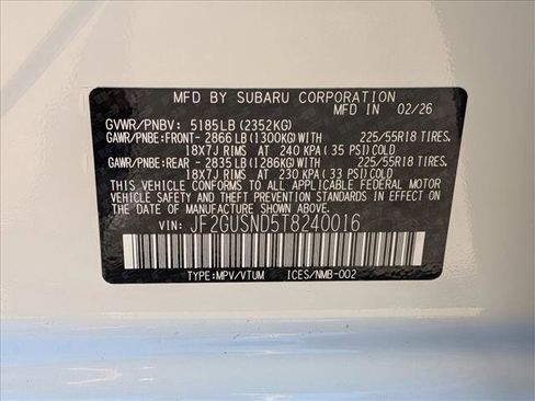 New 2026 Subaru Crosstrek 2.5i Limited AWD/4WD image 19