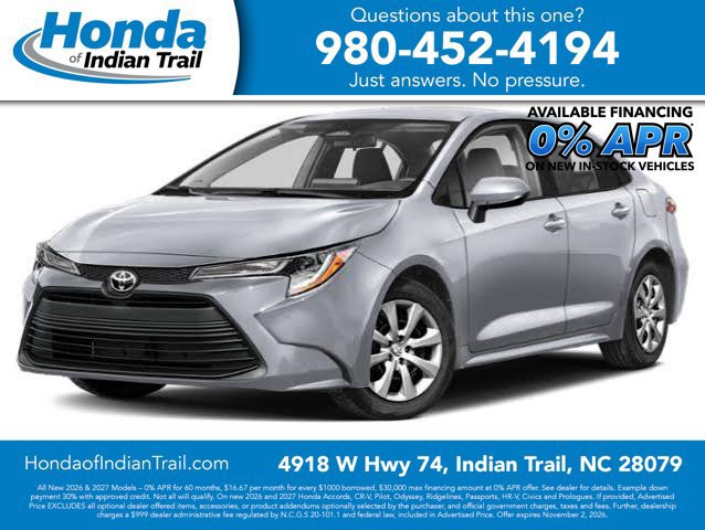Used 2024 Toyota Corolla LE FWD image 1