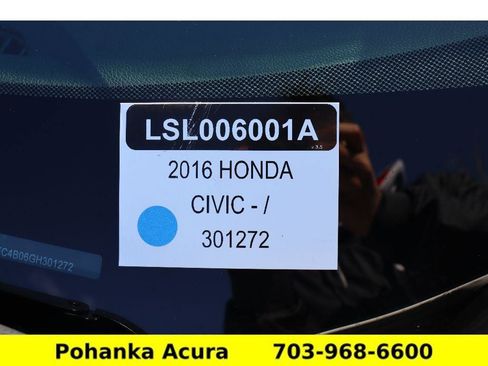 Used 2016 Honda Civic LX-P image 34