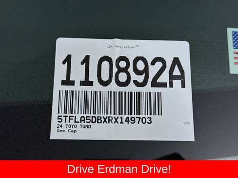 Used 2024 Toyota Tundra SR5 w/ SR5 Premium Package AWD/4WD image 31