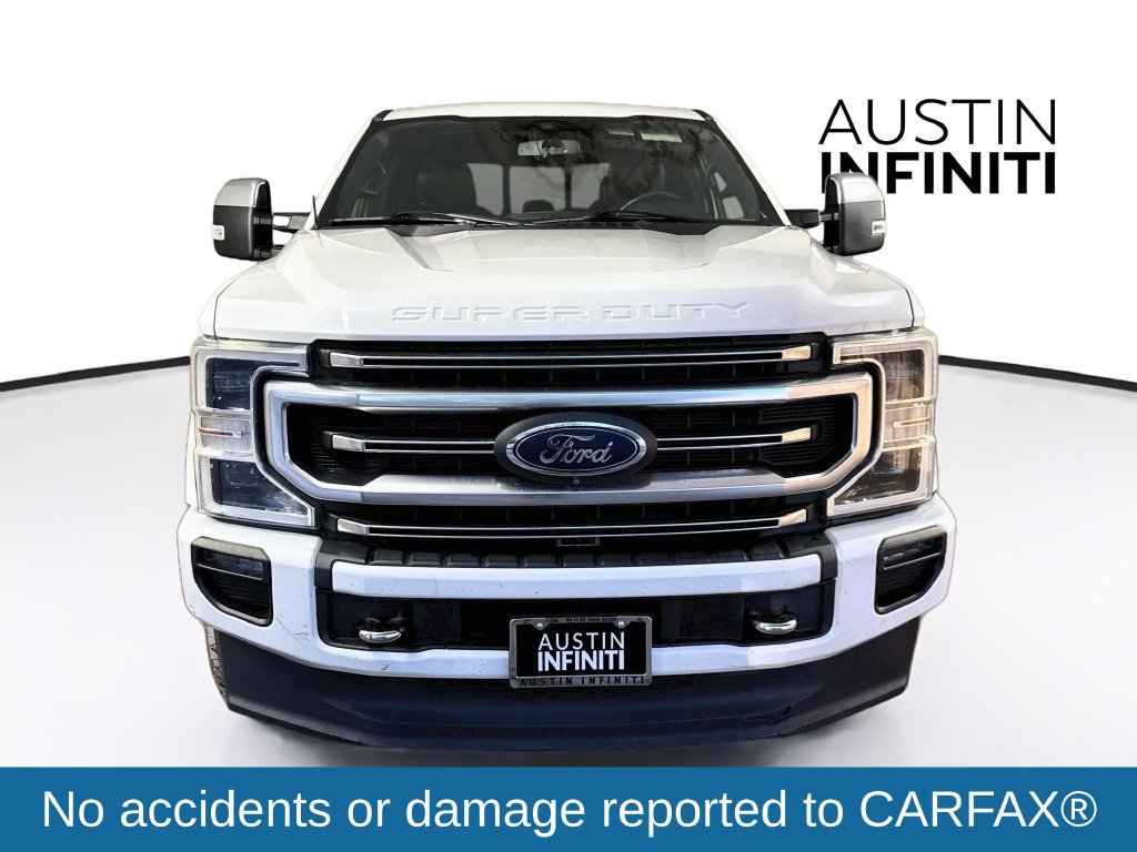 Used 2021 Ford F250 Platinum w/ FX4 Off-Road Package AWD/4WD image 2