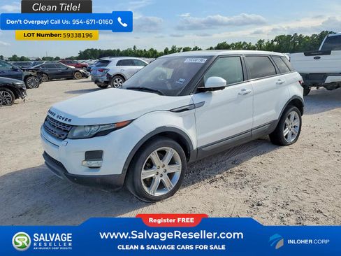Used 2014 Land Rover Range Rover Evoque Pure Plus AWD/4WD image 1