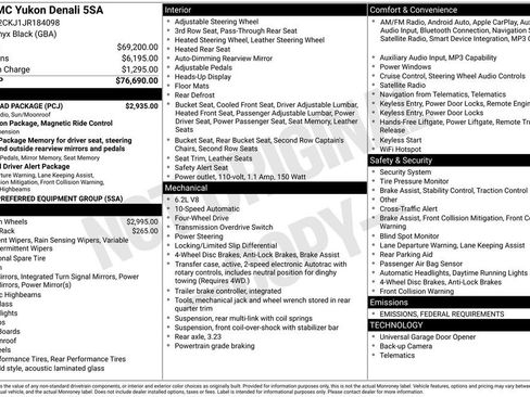 Used 2018 GMC Yukon Denali w/ Open Road Package image 17