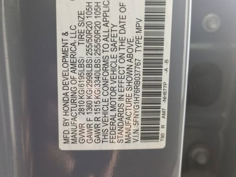 Certified 2024 Honda Pilot Touring image 34