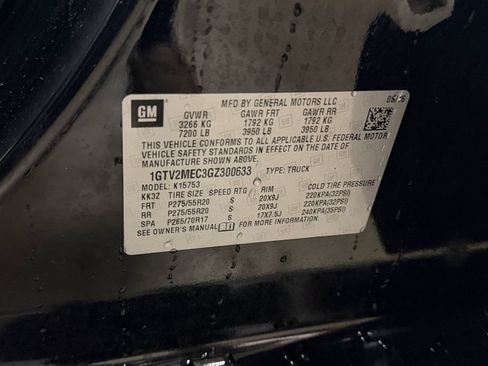 Used 2016 GMC Sierra 1500 SLE w/ SLE Value Package AWD/4WD image 36