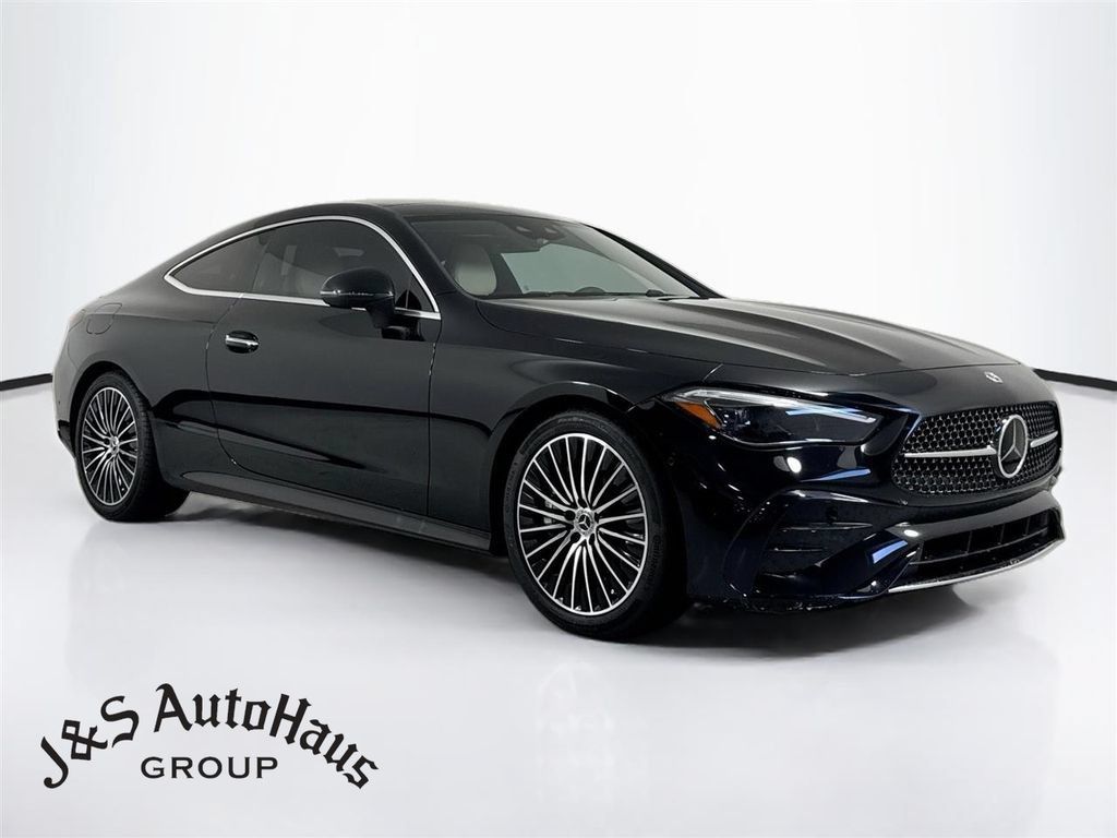 Used 2024 Mercedes-Benz CLE 450 4MATIC Coupe w/ Driver Assistance Package image 1