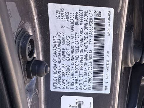 Used 2020 Honda Civic Si image 39