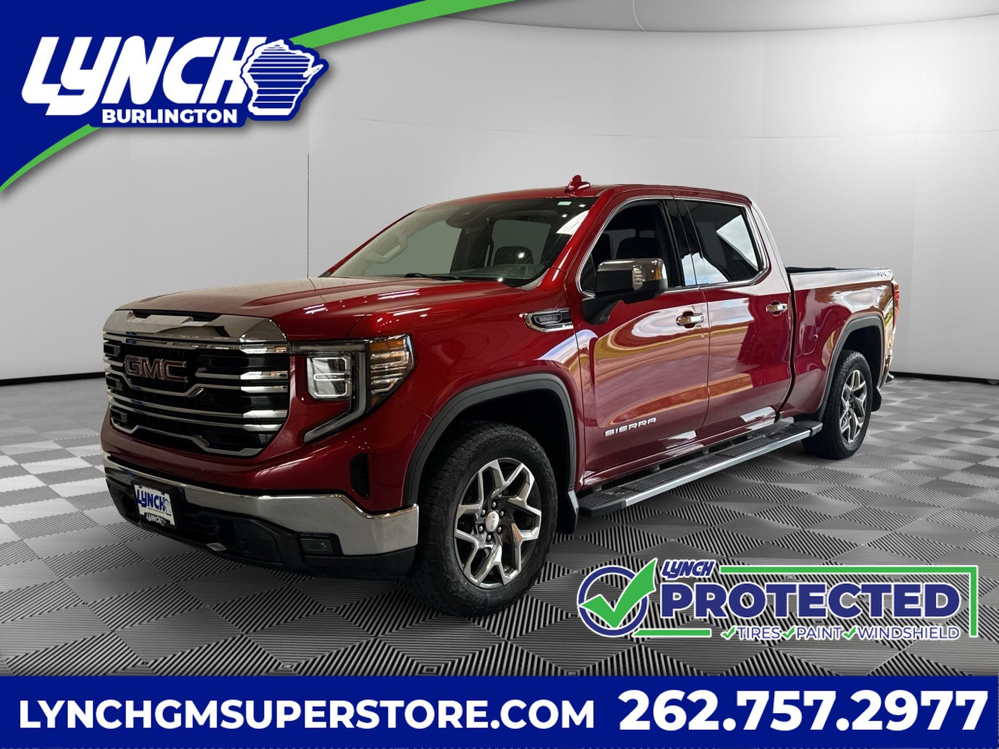 Used 2025 GMC Sierra 1500 SLT w/ SLT Premium Package AWD/4WD image 1