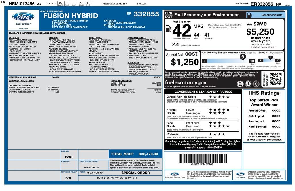 Used 2014 Ford Fusion Titanium FWD image 4