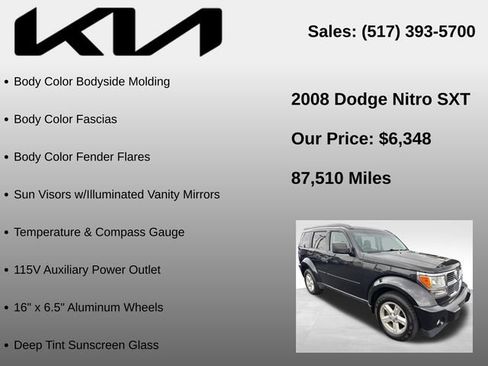 Used 2008 Dodge Nitro SXT AWD/4WD image 15